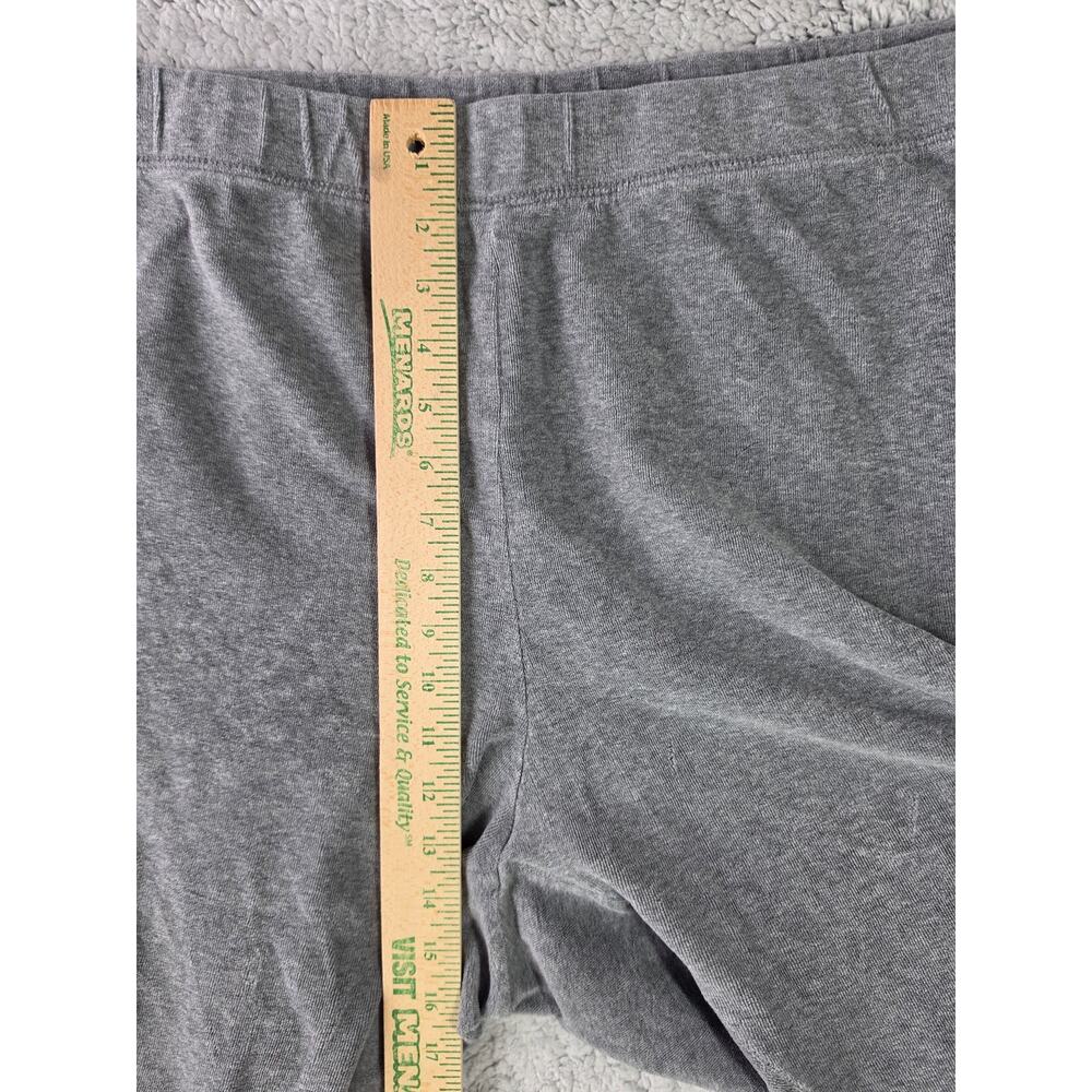 Catherines Pants Womens 4X 30 32W Gray Pull On Capri Cropped Lounge Comfort - Picture 6 of 9
